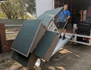 expert Sutherland Shire removalists & storage - loading boxes onto truck